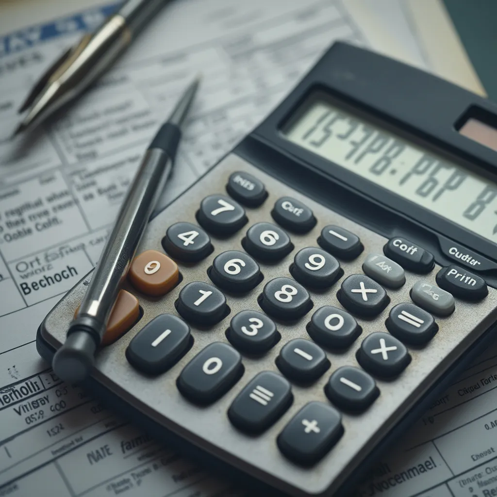 Lignes abstraites financières
